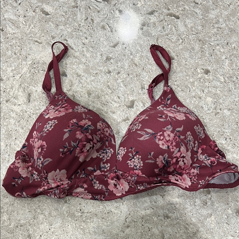 (23) Laura Ashley Floral Bra